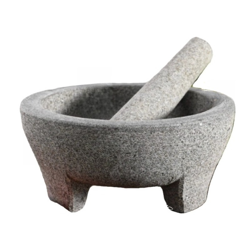 Mortar Pestle Granite - Natural Stone Granite Mortar Pestle for