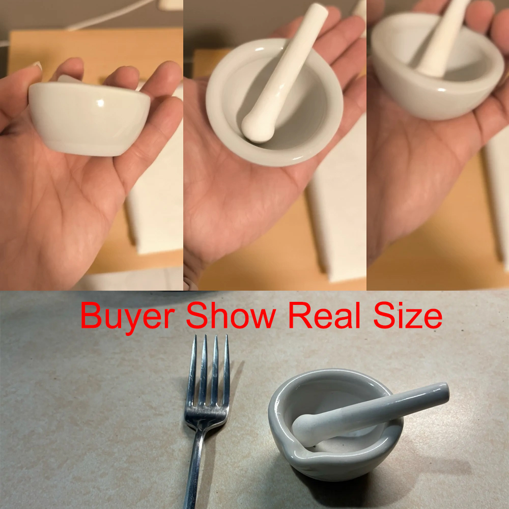 6ml Mini Mills with Pestle Mor - Mortar Pestle Granite ulasan dan harga