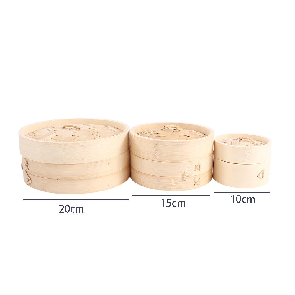 10/15/20cm Dimsum Basket Cover - Steamer Bamboo Set ulasan dan harga