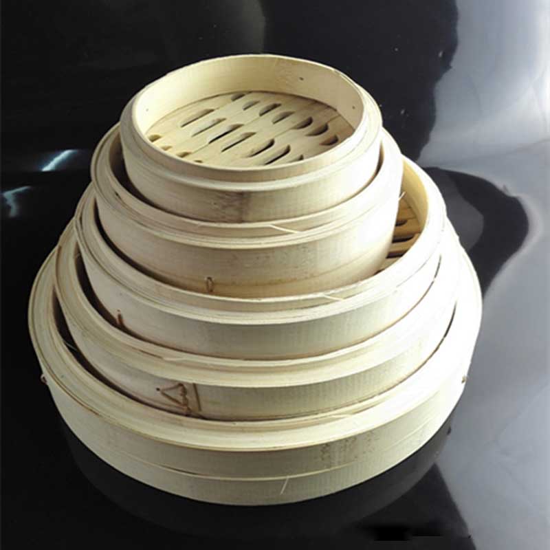 Bamboo Steamer Basket, Steamin - Steamer Bamboo Set ulasan dan harga