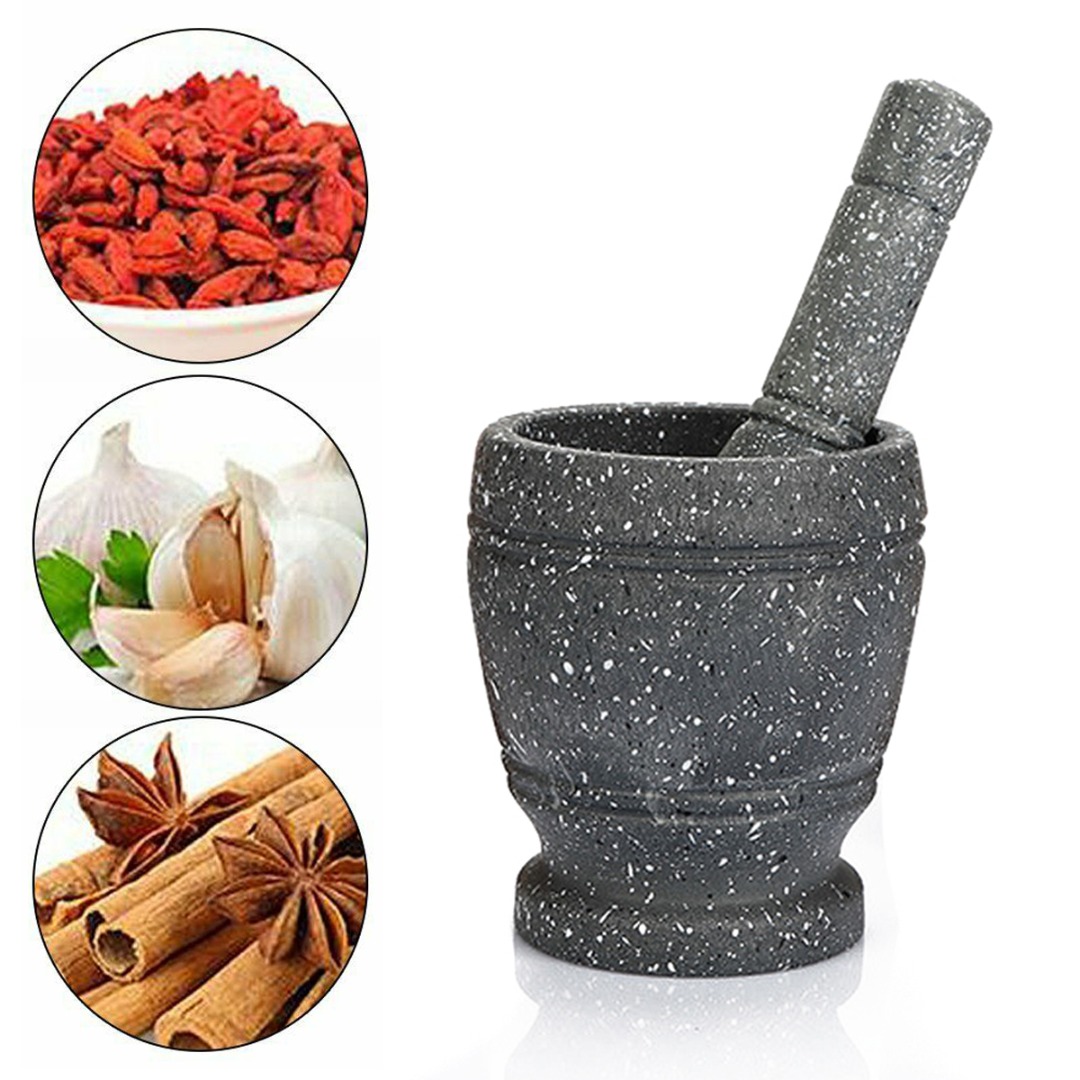 New Granite Pestle and Mortar  - Mortar Pestle Granite ulasan dan harga
