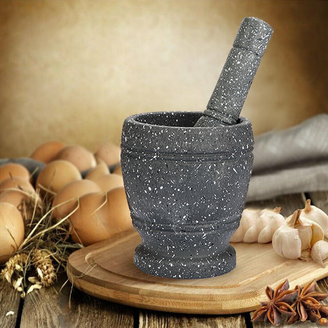 New Granite Pestle and Mortar  - Mortar Pestle Granite ulasan dan harga
