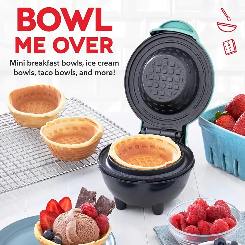 110V-220V Waffle Bowl Machine, - Home Cooking Egg Roll ulasan dan harga