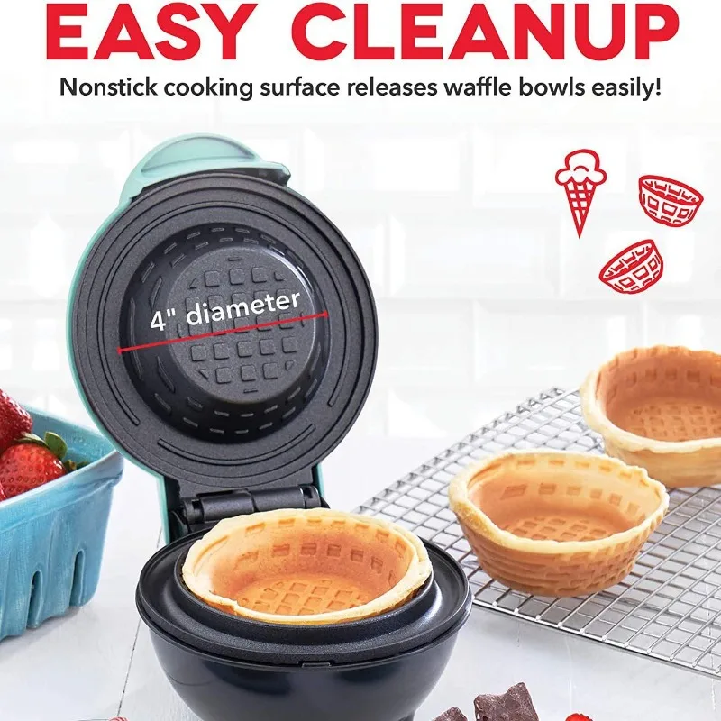 110V-220V Waffle Bowl Machine, - Home Cooking Egg Roll ulasan dan harga