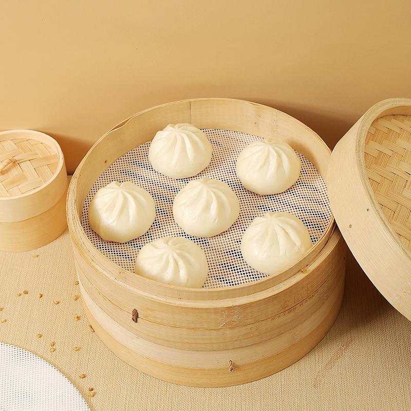 3pcs/set Reusable Silicone Non - Steamer Bamboo Set ulasan dan harga