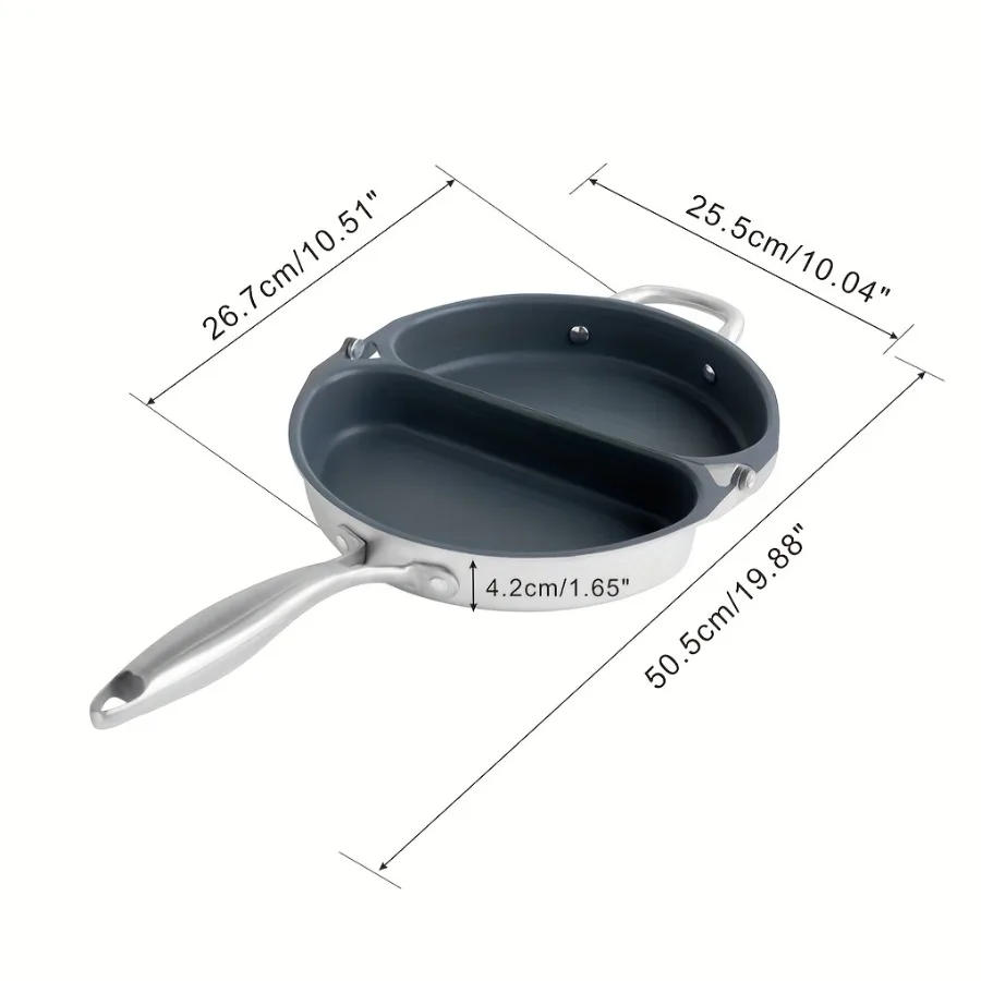 Double Sided Non Stick Pan Fol - Home Cooking Egg Roll ulasan dan harga