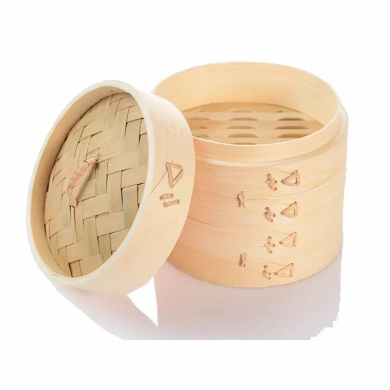Kitchen Cooking Bamboo Steamer - Steamer Bamboo Set ulasan dan harga