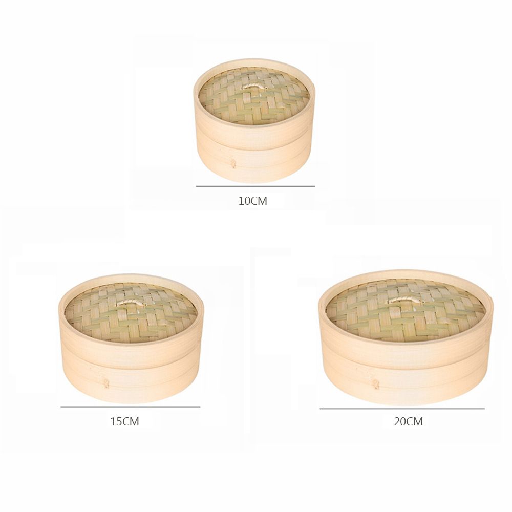 Chinese Dumplings Kitchen with - Steamer Bamboo Set ulasan dan harga