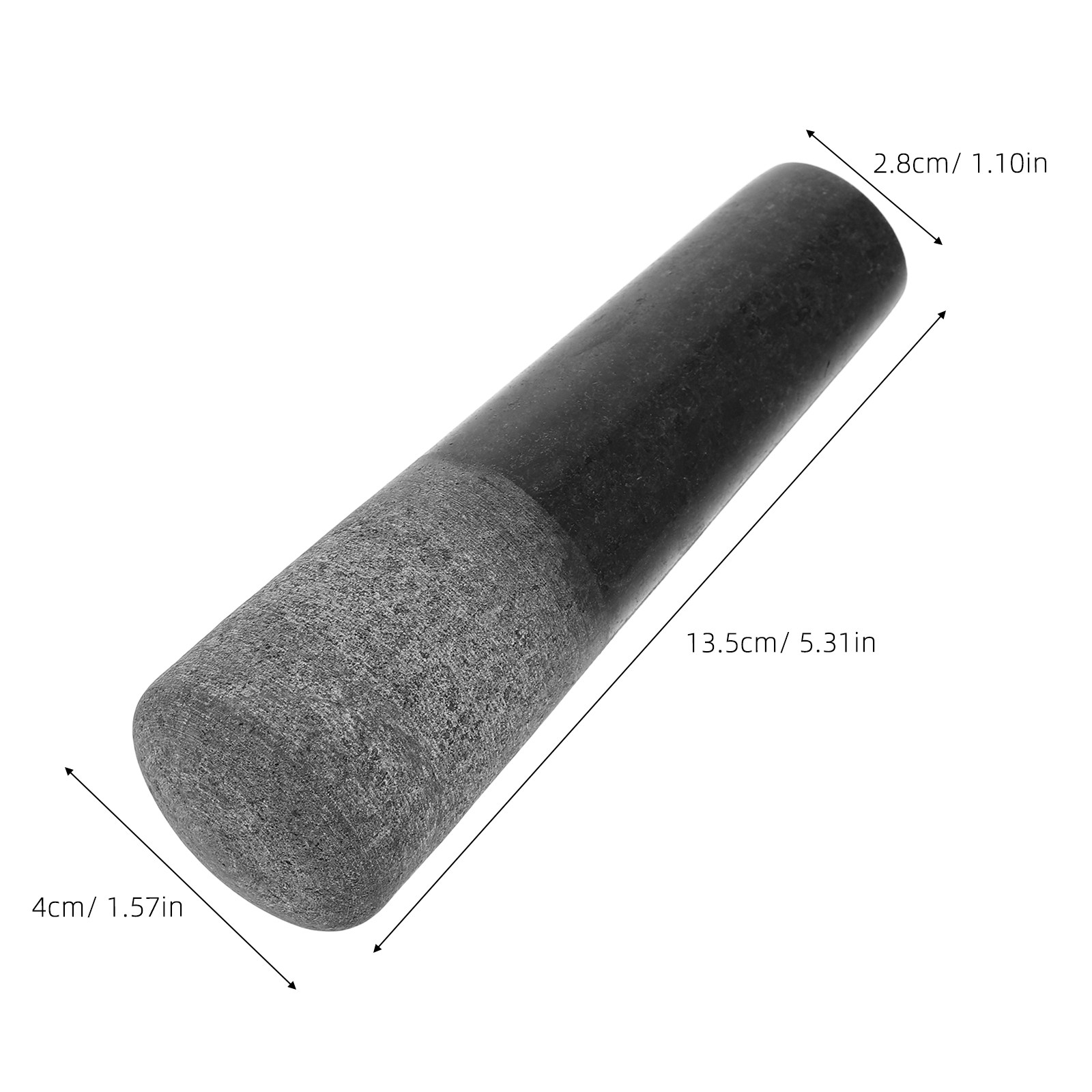 5.3 Inch Granite Pestle Spices - Mortar Pestle Granite ulasan dan harga