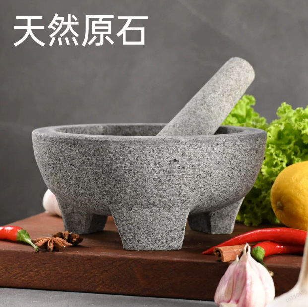 Natural Stone Granite Mortar P - Mortar Pestle Granite ulasan dan harga
