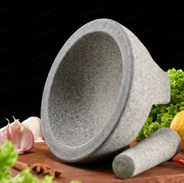 Natural Stone Granite Mortar P - Mortar Pestle Granite ulasan dan harga