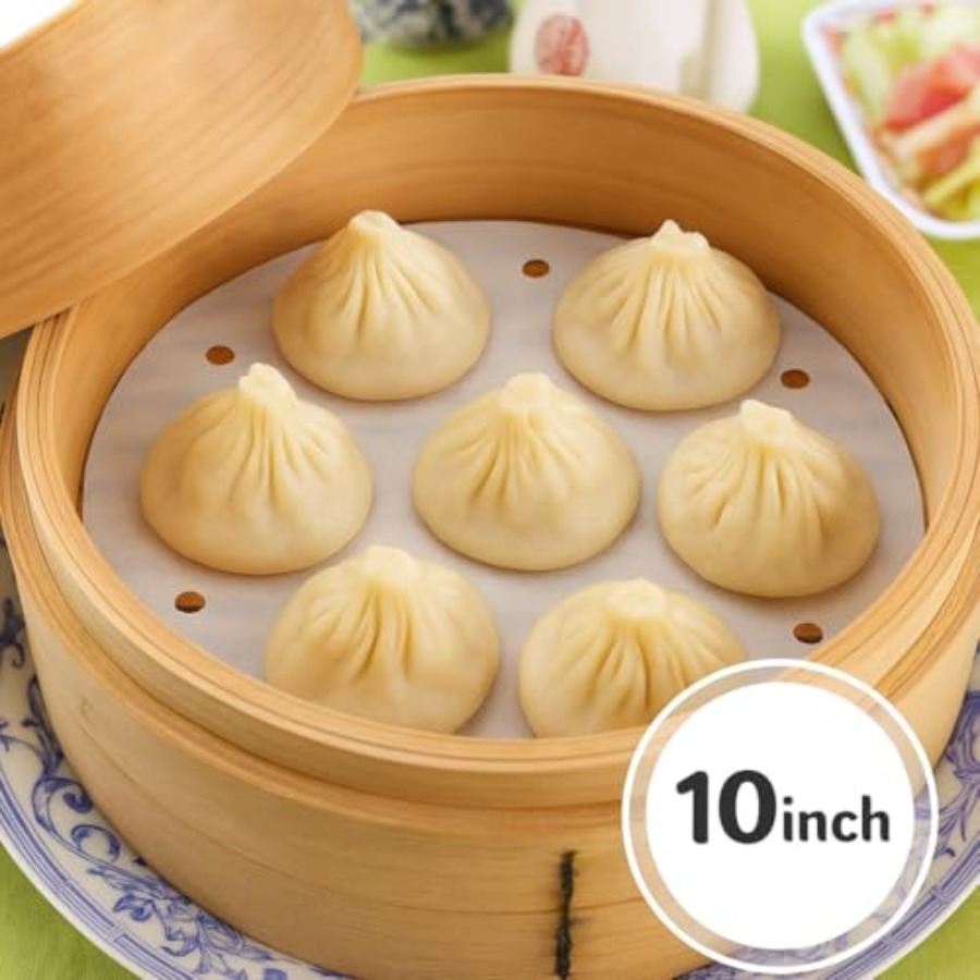 Air Fryer Parchment Paper, Set - Steamer Bamboo Set ulasan dan harga