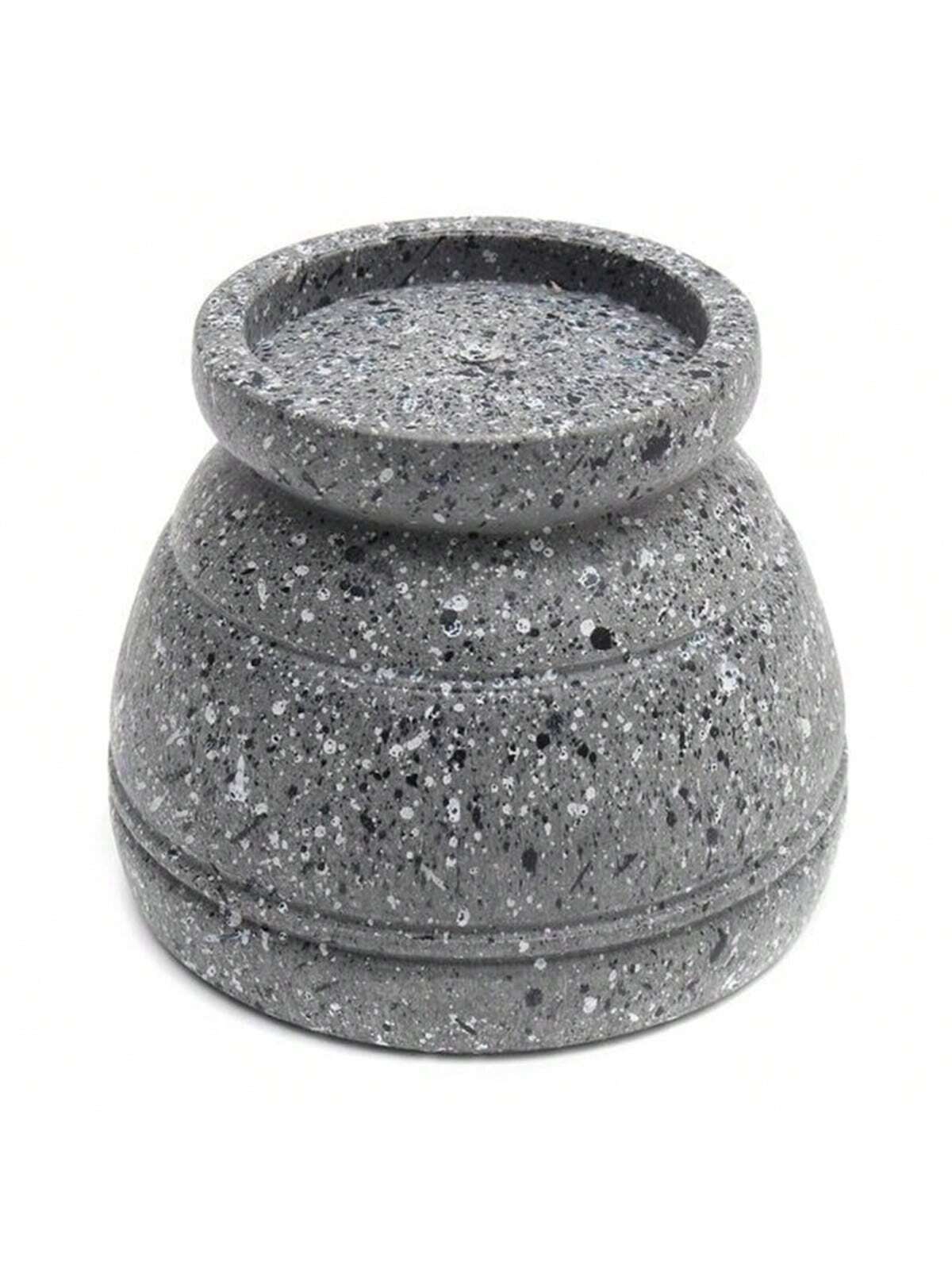 1pc Granite Texture Garlic Pre - Mortar Pestle Granite ulasan dan harga