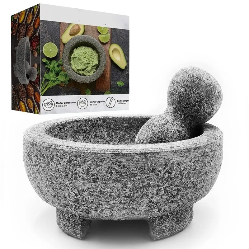 Granite Mortar And Pestle Set  - Mortar Pestle Granite ulasan dan harga