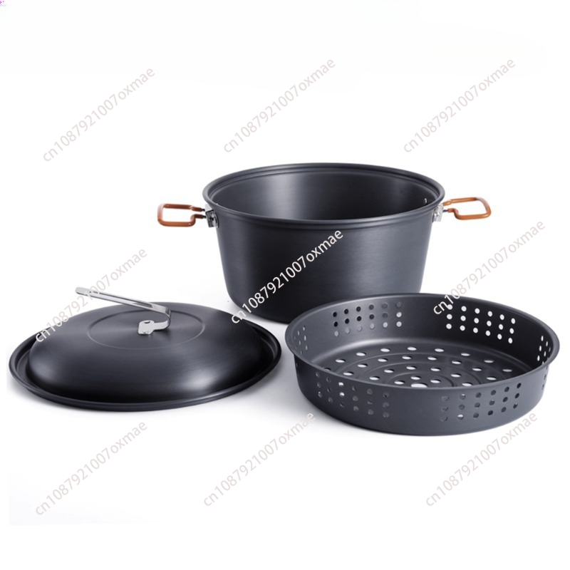 Outdoor set pot camping cookin - Steamer Bamboo Set ulasan dan harga