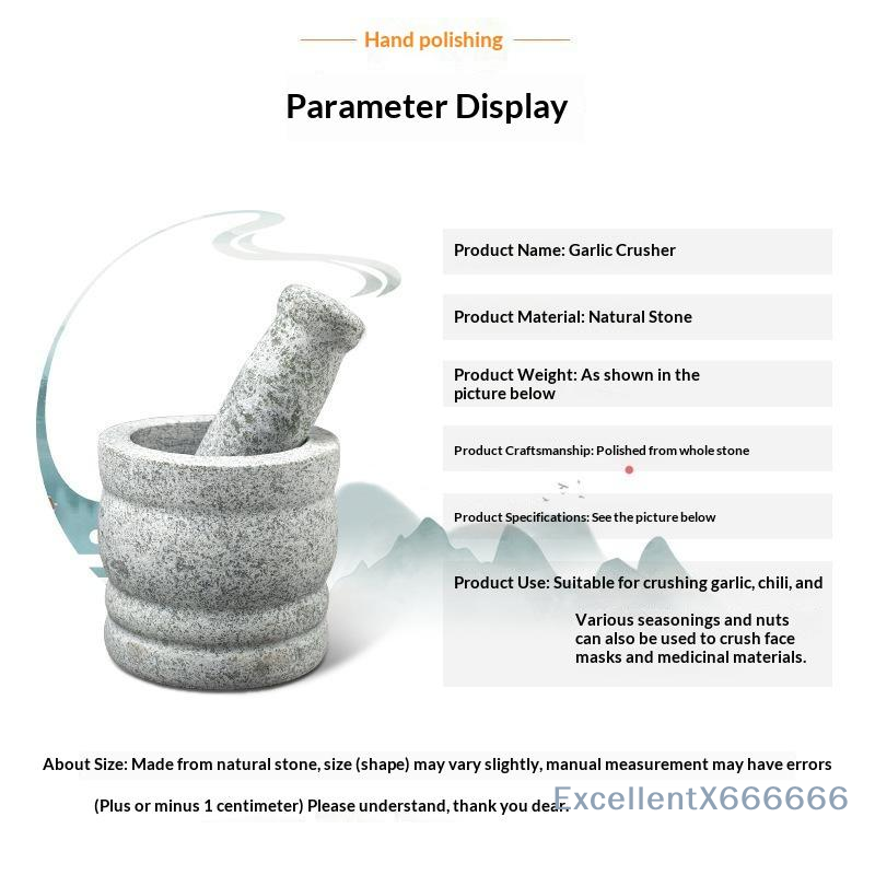 Natural Granite Pestle and Mor - Mortar Pestle Granite ulasan dan harga