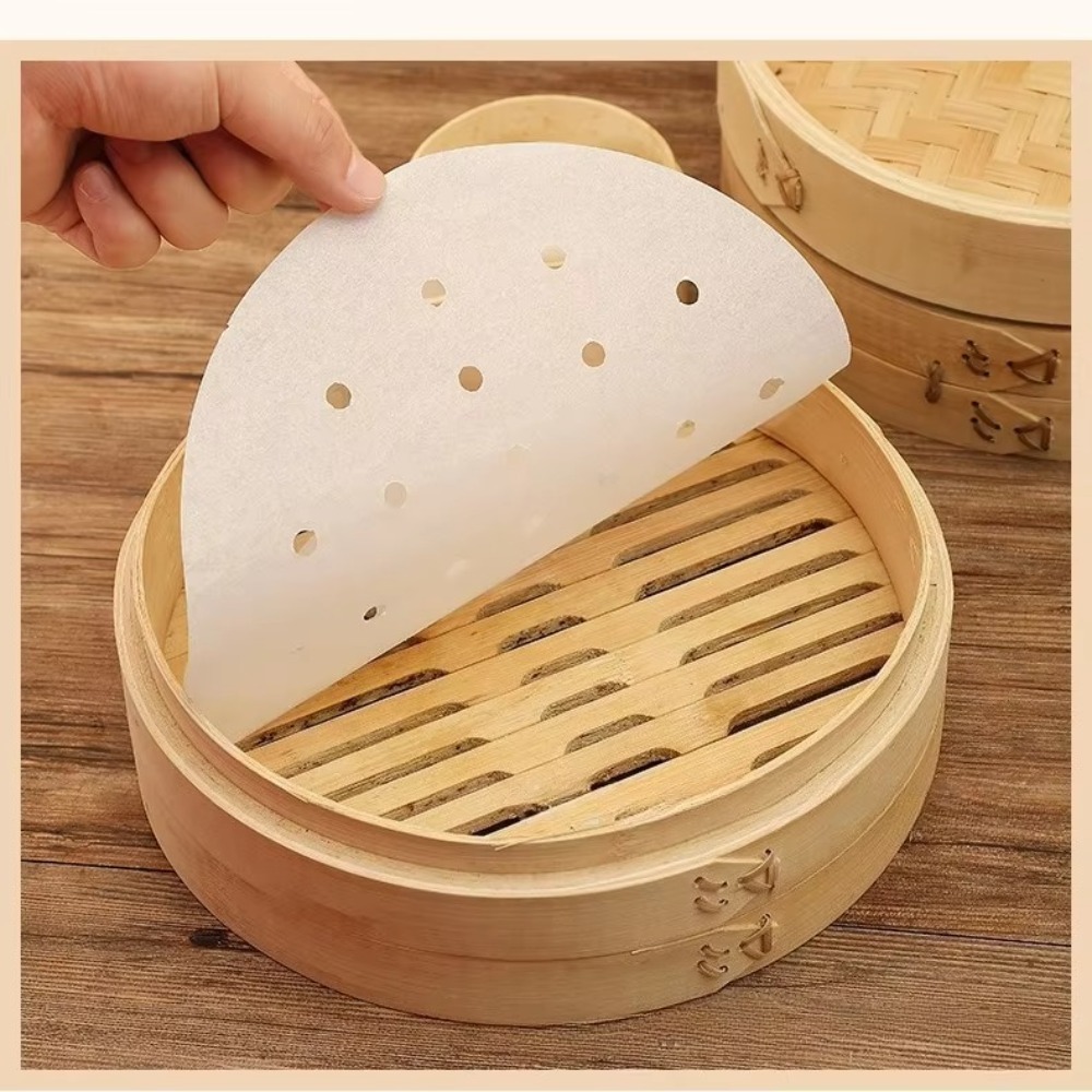 50Pcs Durable 4/6/8/10in Bambo - Steamer Bamboo Set ulasan dan harga