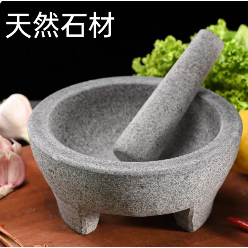 Natural Stone Granite Mortar P - Mortar Pestle Granite ulasan dan harga