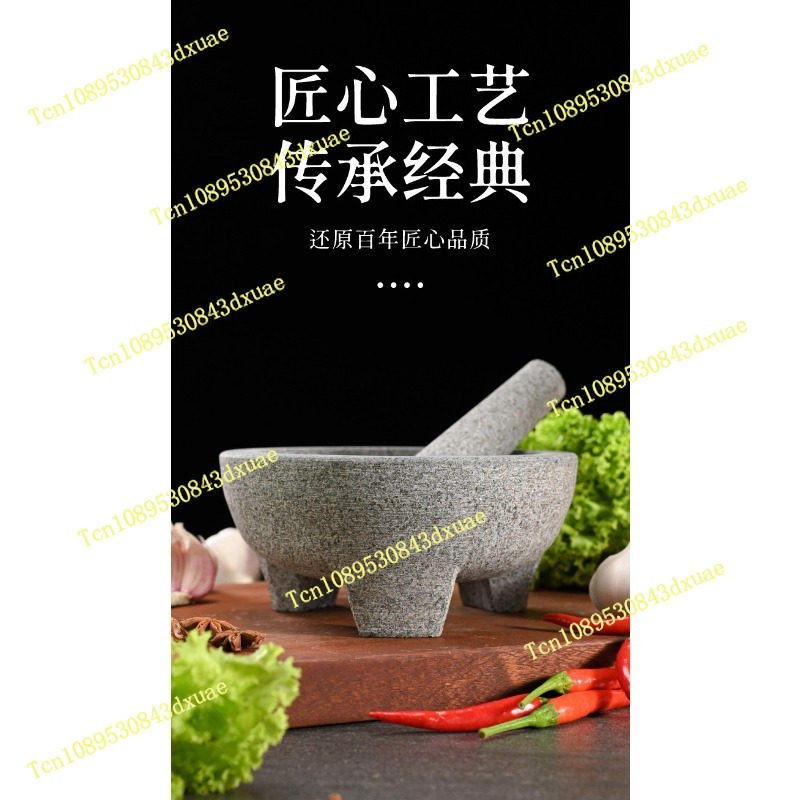 Natural Granite Mortar and Pes - Mortar Pestle Granite ulasan dan harga
